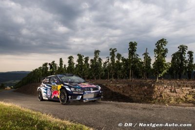 ES1&nbsp;: Ogier premier leader en Allemagne