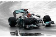 Schumacher espère de la pluie dimanche