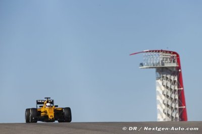 Une journée un peu décousue à Austin pour Renault F1