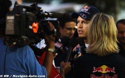 Vettel s’est fait une frayeur dans les airs