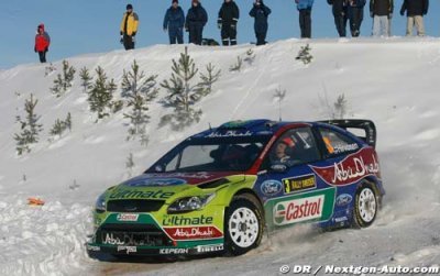 Hirvonen takes 16 sec lead 