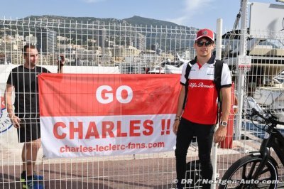 Leclerc a été impressionné par le soutien reçu à Monaco