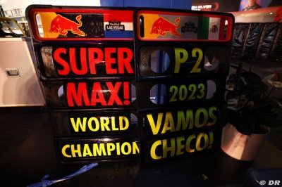 Perez pressure lifts near end of Red Bull’s perfect season