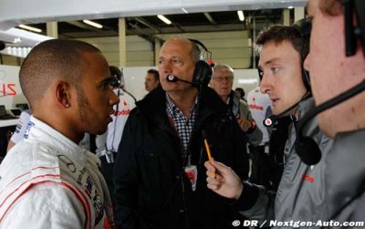 Angry Dennis absent for Hamilton’s McLaren farewell