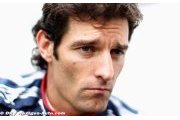 Webber a atterri sans dommage