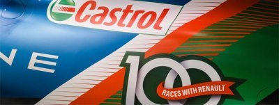 Renault et Castrol célèbrent leur 100e course en Formule 1 