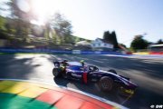 La deuxième course de F2 est annulée à Spa