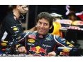Red Bull compte sur l'aide de Mark Webber