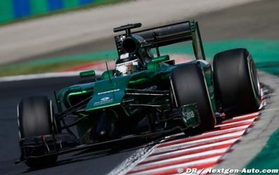 Caterham au niveau de Marussia aujourd’hui