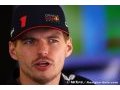 Verstappen : Quand la F1 demande trop, il faut savoir dire stop
