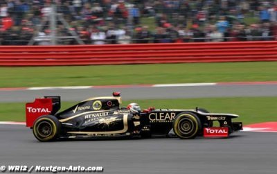 Les deux Lotus dans le top 6 à Silverstone
