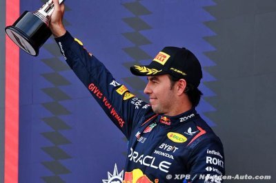 Perez a vu sa course être compromise par la hausse des températures