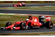 Race - British GP report: Ferrari