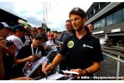 Grosjean n'en sait pas plus sur la situation de Lotus