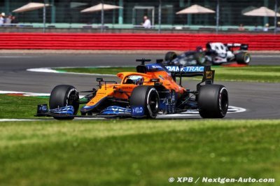 Ricciardo, battu de 2 millièmes à peine par Norris, est déçu