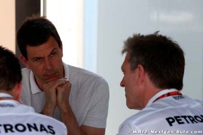 Wolff reconnait qu’il a un peu trop balancé sur Rosberg