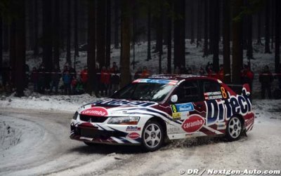 Le premier trophée Colin McRae de l’ERC pour Harrach