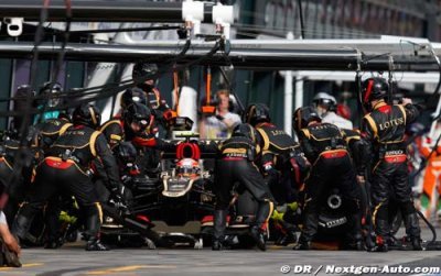 Pit stop improvement the main focus for Lotus