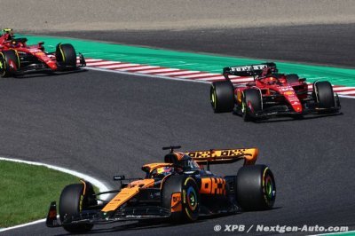 ‘Il y a plus à venir’&nbsp;: Piastri, un premier podium malgré un dimanche imparfait