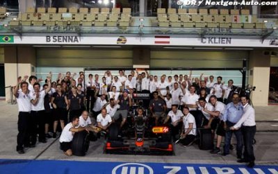 Bilan 2010&nbsp;: HRT Cosworth