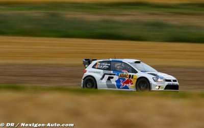 Latvala en tête d’un rallye palpitant