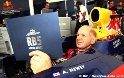 A special gift for Adrian Newey 