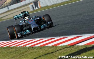 Hamilton aimerait que la concurrence se rapproche