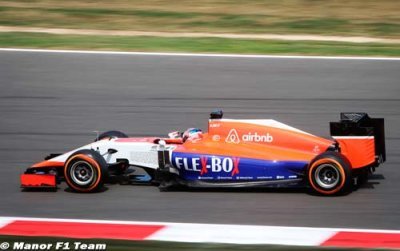 Fabio Leimer très heureux d’avoir roulé avec Manor