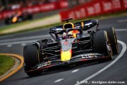 Deuxième, Verstappen n'a 'pas un bon feeling' avec la Red Bull