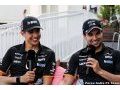 Force India wants to keep Ocon and Perez