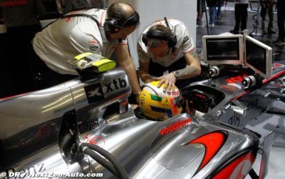 La McLaren est rapide sous la pluie et sur le sec