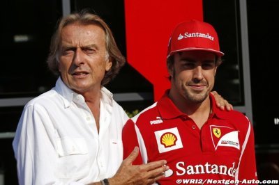 Montezemolo&nbsp;: Alonso, un des plus grands pilotes Ferrari de tous les temps