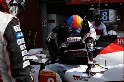 Fernando Alonso meilleur temps des premiers essais en WEC
