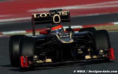 Grosjean un peu déçu par sa 4ème place