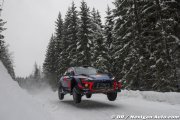 Suède, ES7-8 : Un triplé Hyundai en tête, mené par Neuville