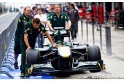 Team Lotus jouera l'évolution en 2012