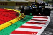 Renault F1 s'attend à une évolution considérable de l'asphalte de Silverstone