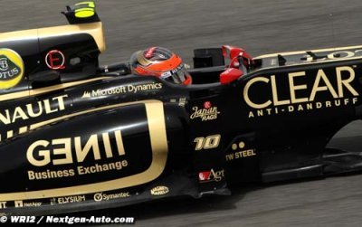 Alonso voit Grosjean gagner en F1