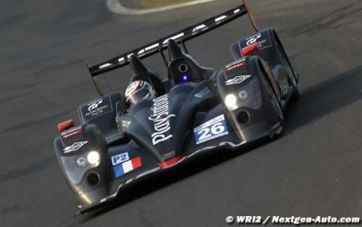 Trois ORECA 03 en piste au Mans