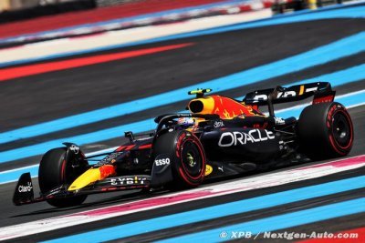 Pérez ’n’est pas confiant’ au volant de la Red Bull en France