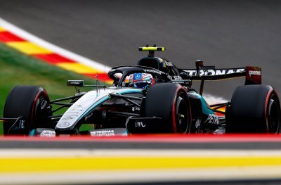 Belgique, EL3&nbsp;: Antonelli confirme en tête, Hamilton se crashe en fin de séance