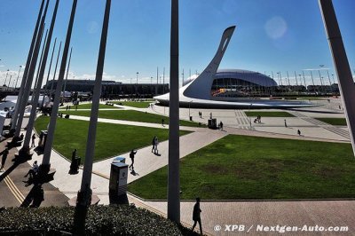 Avec une F1 bien loin de revenir en Russie, Sotchi réduit son tracé de moitié