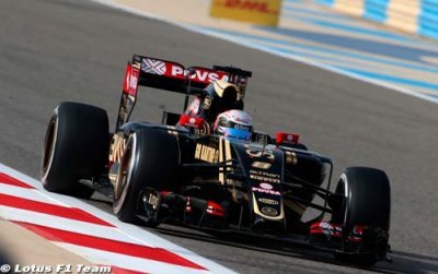 Grosjean confiant de pouvoir rattraper Williams