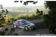 Latvala au pied du podium du Rallye d'Allemagne