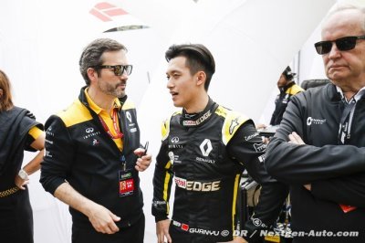 Guanyu Zhou en espère plus côté F1 à moyen terme