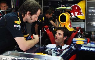 Webber utilisera l’ancien châssis de Vettel