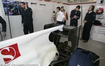 Sauber not using F-duct in China