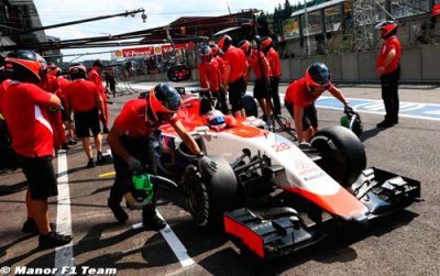 Manor réussit le crash test FIA et homologue sa F1 de 2016