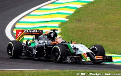 FP1 & FP2 - Brazilian GP report: Force India Mercedes