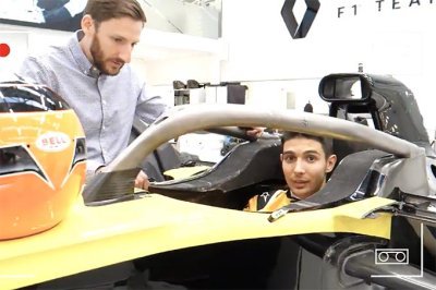 Esteban Ocon démarre le travail pour 2020 avec Renault F1 à Enstone